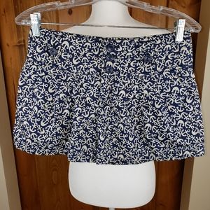 Hei Hei Anthropologie Anchor Print Shorts, sz 0